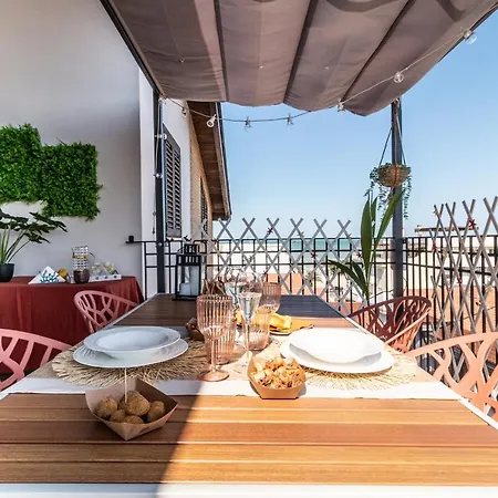Sea View Panoramic With Terrace Wifi And Parking Apartment